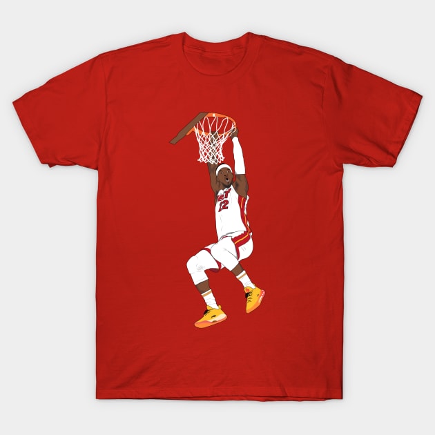 Jimmy Butler Dunk T-Shirt by Hevding